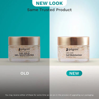 PILGRIM 24K GOLD GEL MOISTURIZER