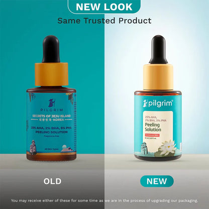 PILGRIM PEELING SOLUTION 25% AHA&2%BHA, 5%PHA
