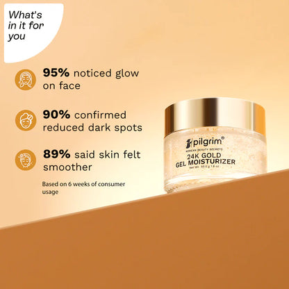PILGRIM 24K GOLD GEL MOISTURIZER
