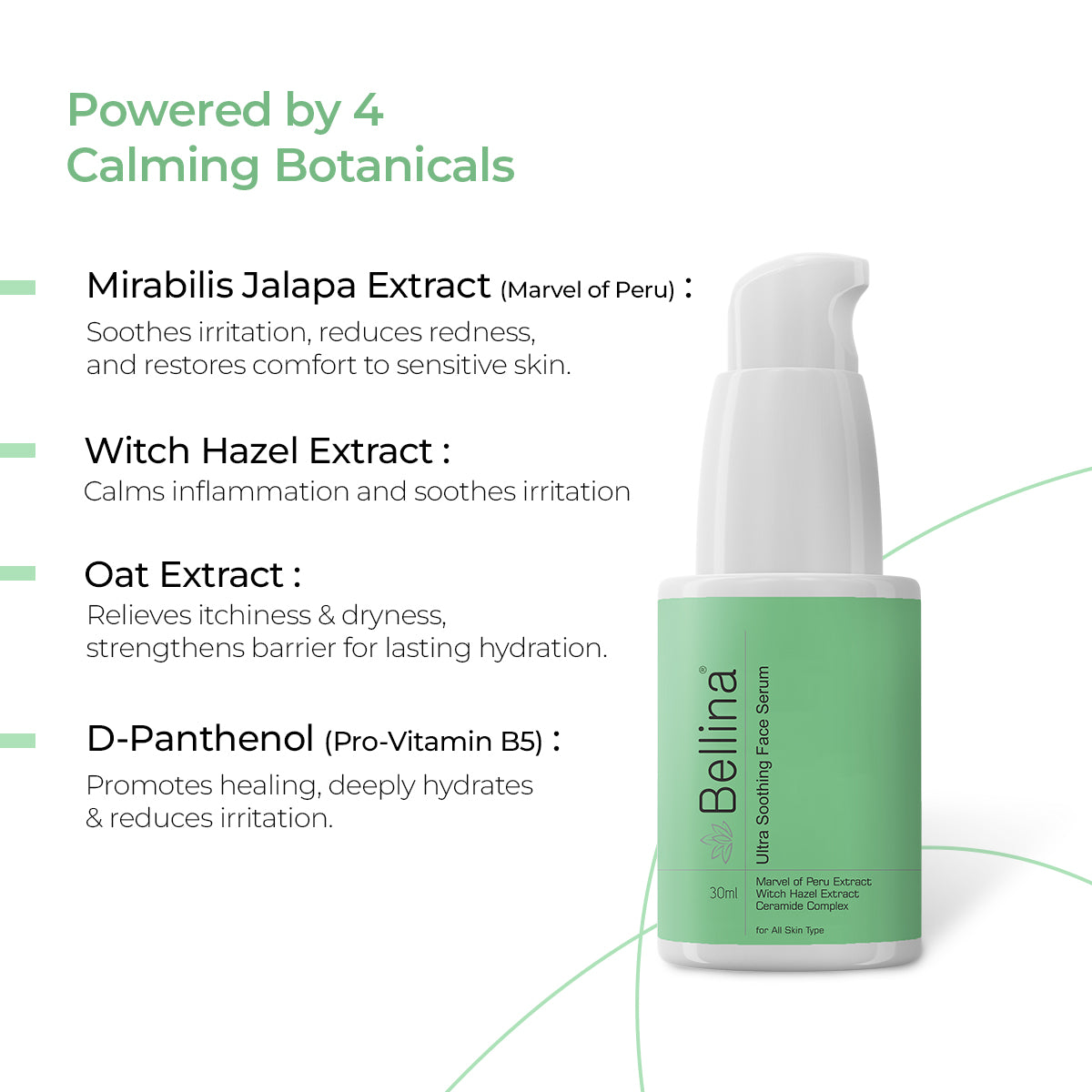 BELLINA ULTRA SOOTHING FACE SERUM