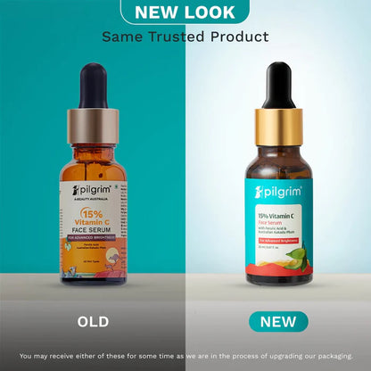 PILGRIM 15%VITAMIN C FACE SERUM 20ML