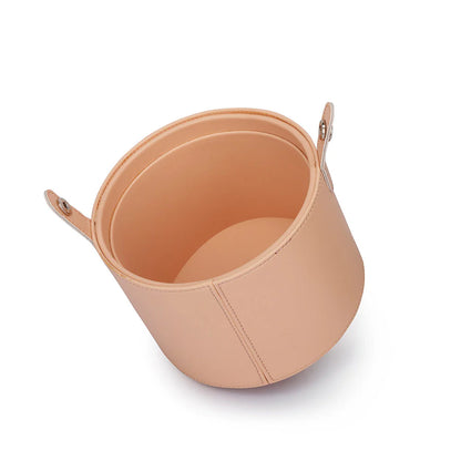 London Prime Cosmetics Brush Holder Cylinder Shaped - Peach (Large)