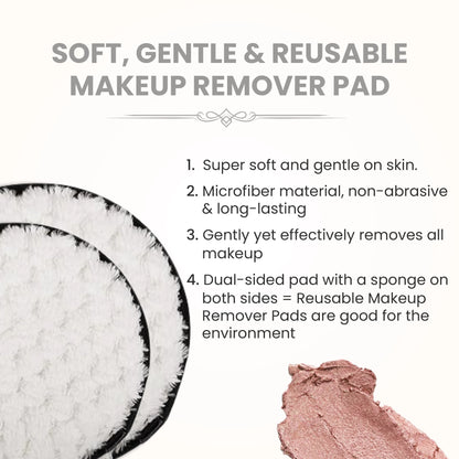 London Prime Makeup Remover Pad- White