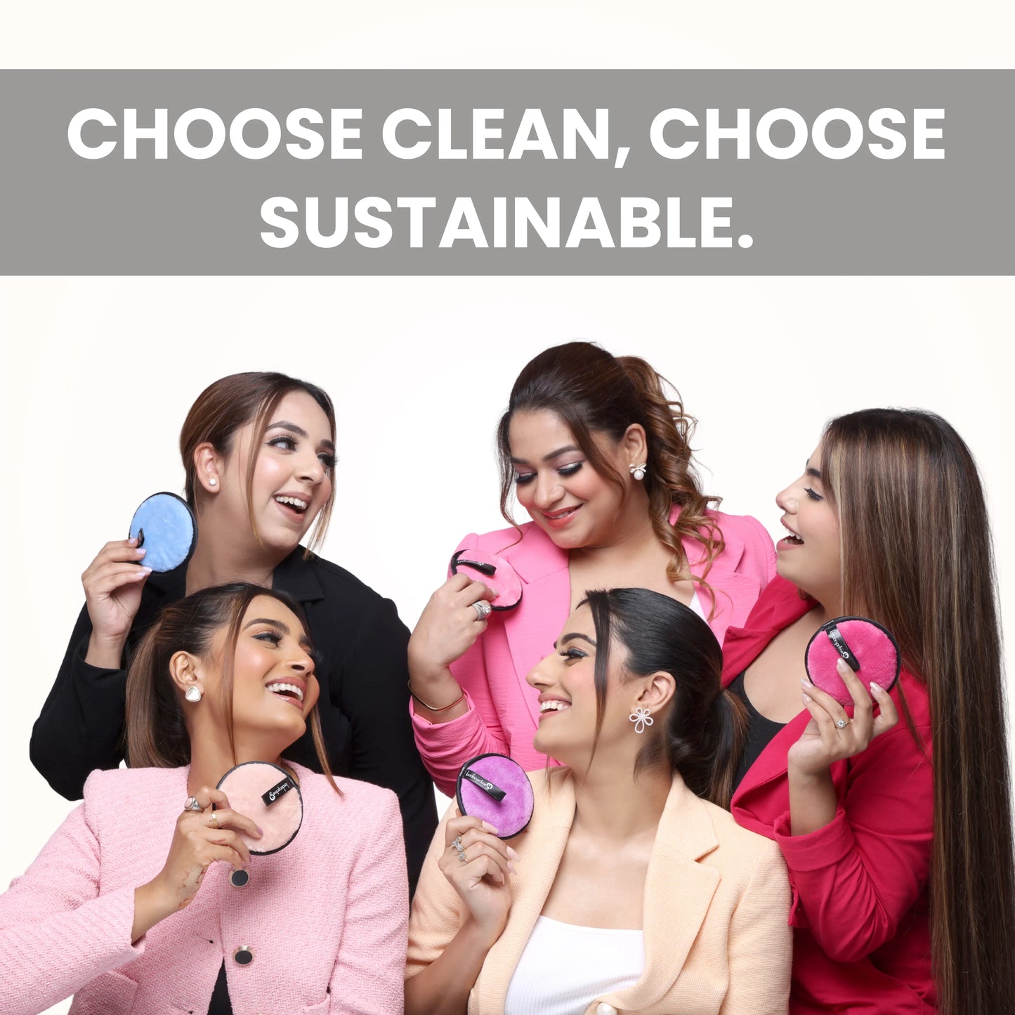 London Prime Makeup Remover Pad- White