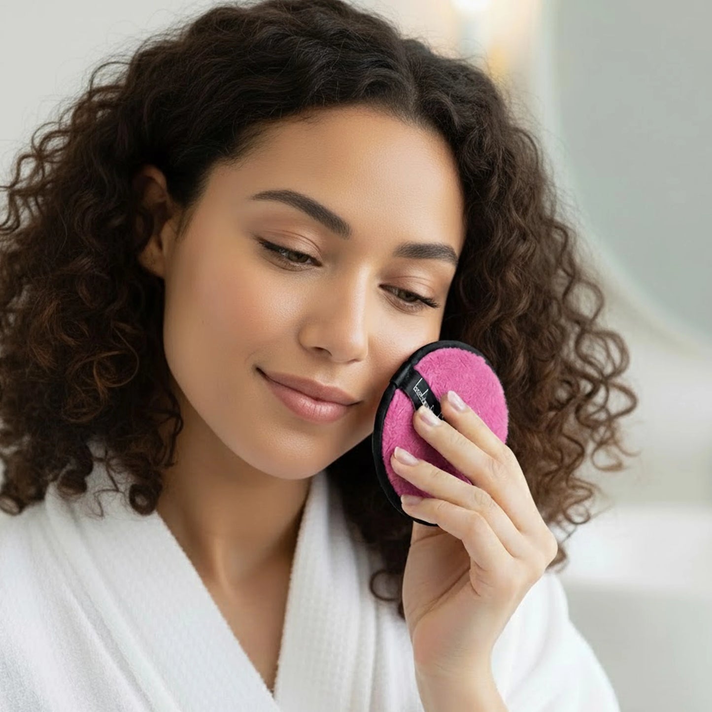 London Prime Reusable Makeup Remover Pad Pro - Hibiscus Red