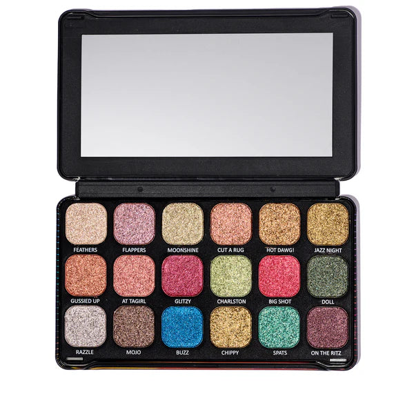 EUROPE GIRL 18 COLOUR EYESHADOW PALETTE - GLOW ON