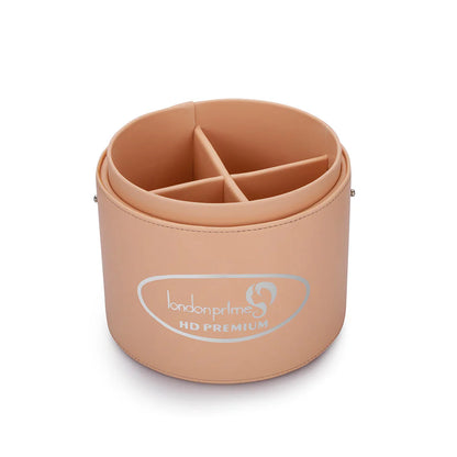 London Prime Cosmetics Brush Holder Cylinder Shaped - Peach (Large)