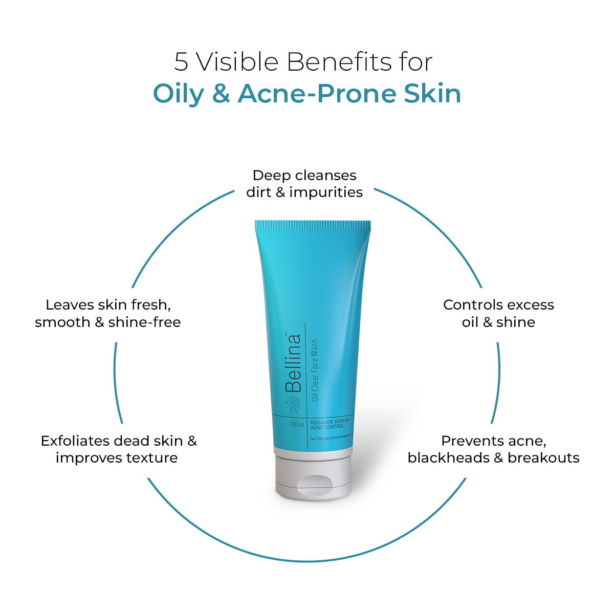 Bellina Oil Clear Face Wash