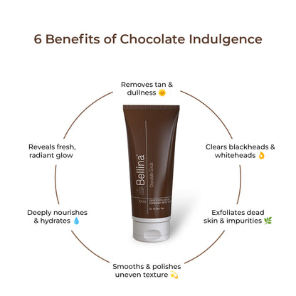 Bellina Chocolate Scrub-100ml