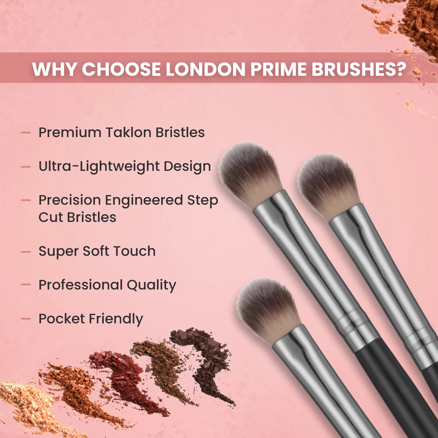 London Prime HD Eye Blending Brush [LP 310]
