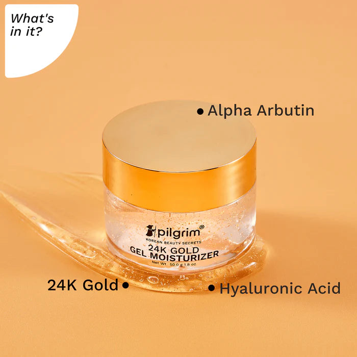 PILGRIM 24K GOLD GEL MOISTURIZER