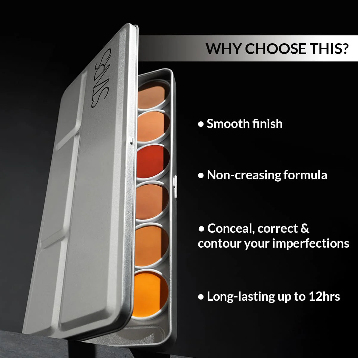 STARS FOUNDATION COLOUR PALETTE 12 SHADES FP-24