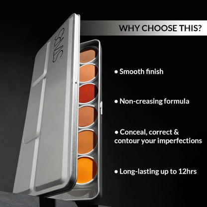 STARS FOUNDATION COLOUR PALETTE 12 SHADES FP-24