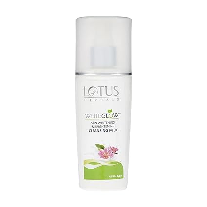 Lotus Herbals WhiteGlow Skin Whitening & Brightening Cleansing Milk (80ml)