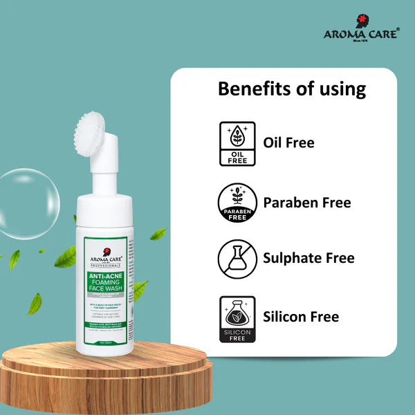 AROMA CARE ANTI-ACNE FOAMING FACE WASH 150ML