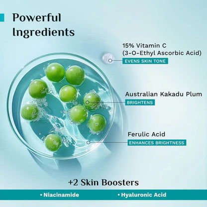 PILGRIM 15%VITAMIN C FACE SERUM 20ML