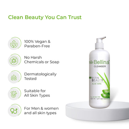 Bellina Aloe Vera Cleanser 500ml