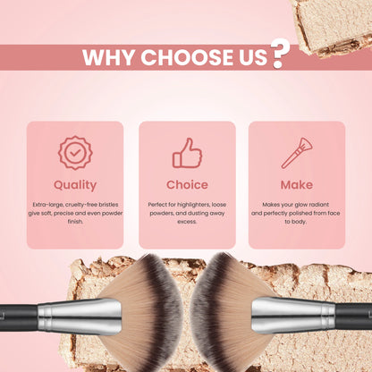 London Prime Large Fan Brush [LP 332]