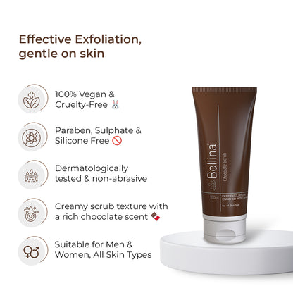 Bellina Chocolate Scrub-100ml