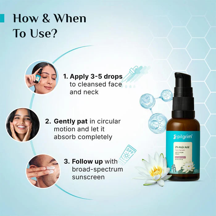 PILGRIM 2% KOJIC ACID SERUM