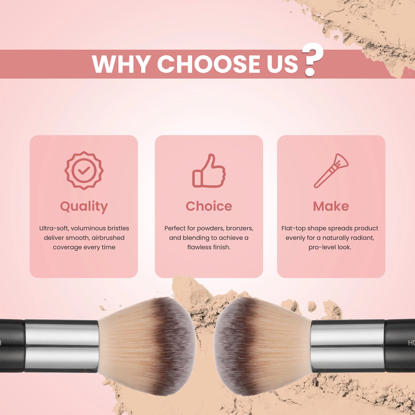 LONDON PRIME HD KABUKI BRUSH LP 301