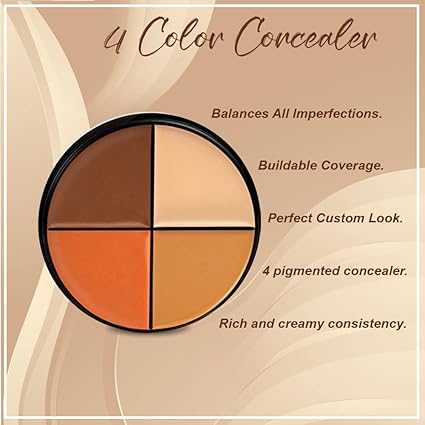 FOREVER 52 4 COLOR CONCEALER WHEEL