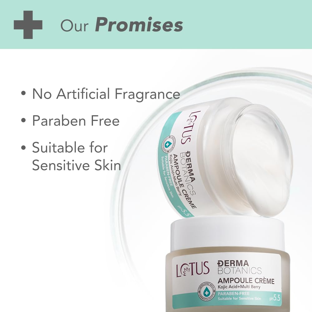 LOTUS HERBAL BOTANICS KOJIC ACID CREME 50GM