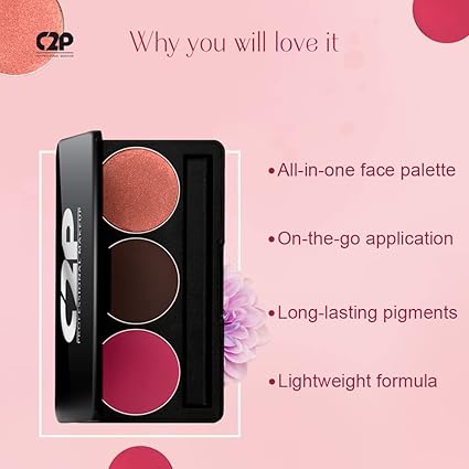 C2P BASIC TRIO 2 (BLUSHER - CONTOUR - HIGHLIGHTER)