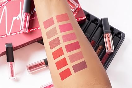 MAKEZMIA LIQUID LIP SET MODERN LOVE 12 PC SET
