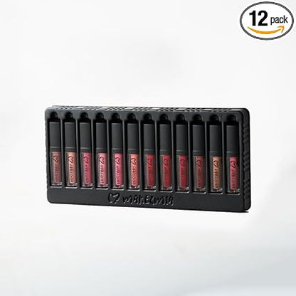 MAKEZMIA LIQUID LIP SET MODERN LOVE 12 PC SET