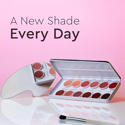 C2P LIPSTICK PALETTE METAL (12 SHADES)