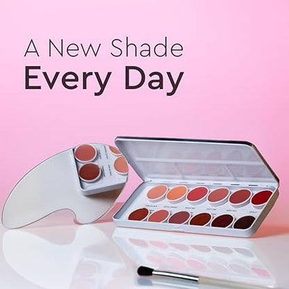 C2P LIPSTICK PALETTE METAL (12 SHADES)