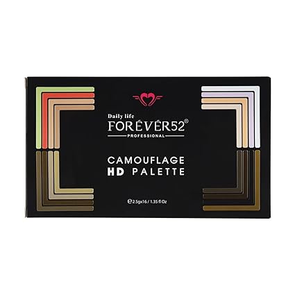 FOREVER 52 16 Color Camouflage HD Palette - CHP001