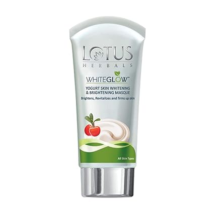 LOTUS HERBAL WHITEGLOW Yogurt Skin Whitening & Brightening Masque (80 g)