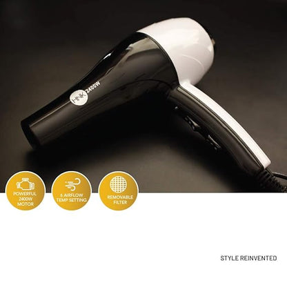 HNK TURBO PROFESSIONAL HAIR DRYER 2400W