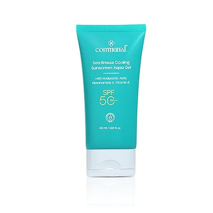 Communal Sea Breeze Cooling Sunscreen Aqua Gel 50ML
