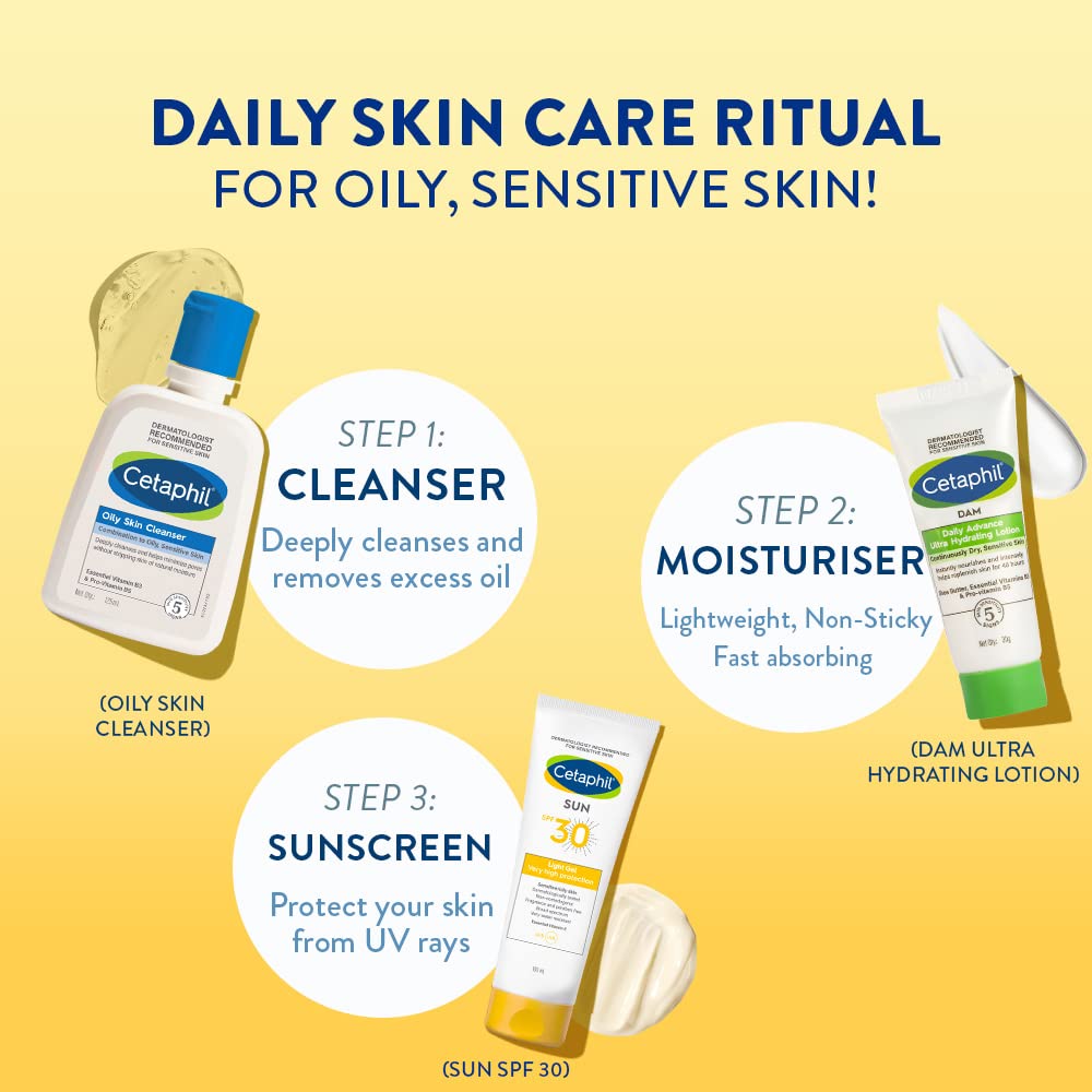 Cetaphil Sun Spf 30 Sunscreen Gel (100ml)