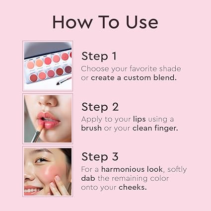 C2P LIPSTICK PALETTE METAL (12 SHADES)