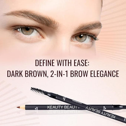 KEAUTY BEAUTY DARK BROWN DIFINING PENCIL