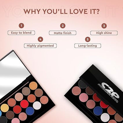 C2P METAL & MATTE EDITION EYESHADOW PALETTE 20G