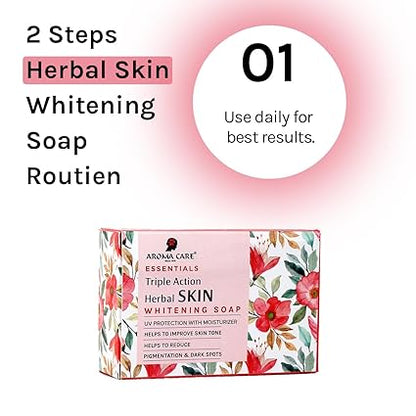 AROMA CARE HERBAL SKIN WHITENING SOAP 75GM