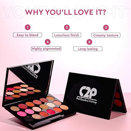 C2P DEEP ROSE EYESHADOW PALETTE
