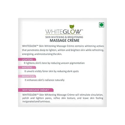 Lotus Herbal Whiteglow Skin Whitening And Brightening Massage Creme, 60g