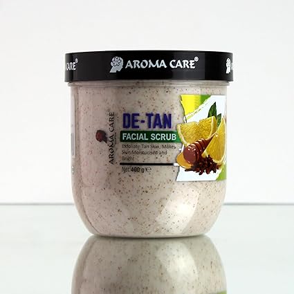 AROMA CARE DE-TAN FACIAL SCRUB 400GM