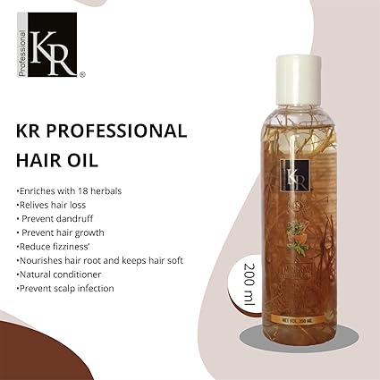 KR Professional 18 Herbs Hair Oil