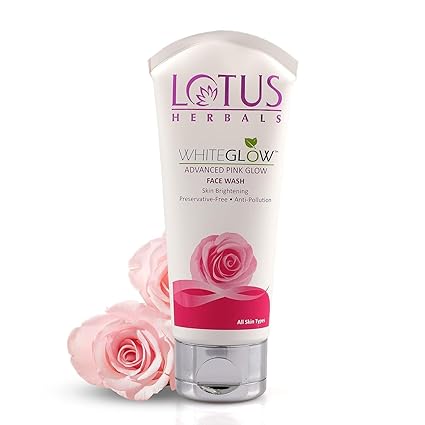 Lotus Herbal Whiteglow Advanced Pink Glow Brightening Face Wash 100GM