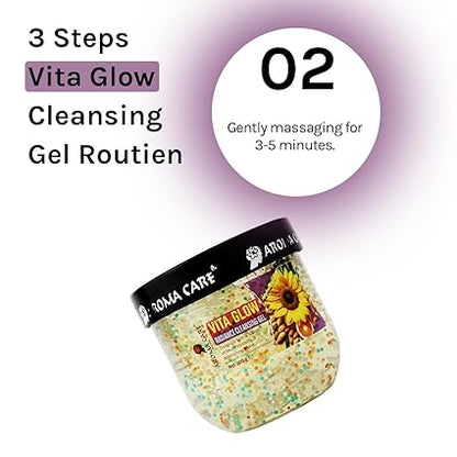 AROMA CARE VITA GLOW RADIANCE CLEANSING GEL 400GM