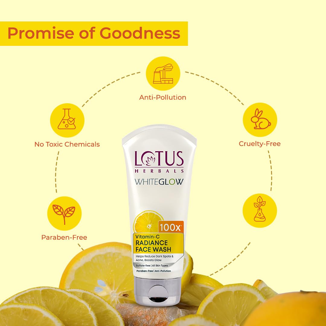 Lotus Herbals WhiteGlow Vitamin C Radiance Face Wash