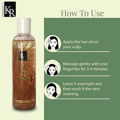 KR Professional 18 Herbs Hair Oil