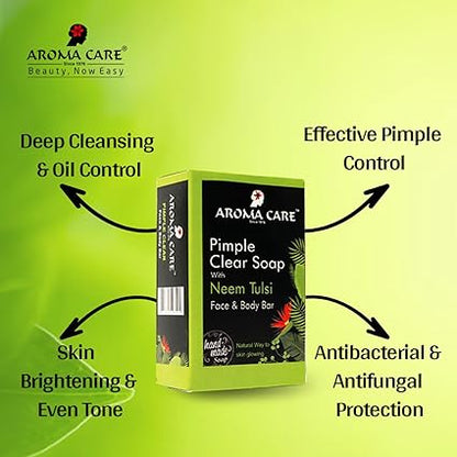 AROMA CARE PIMPLE CLEAR SOAP 125GM